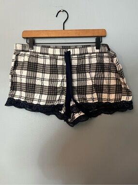 Aerie Flannel Pajama Shorts
